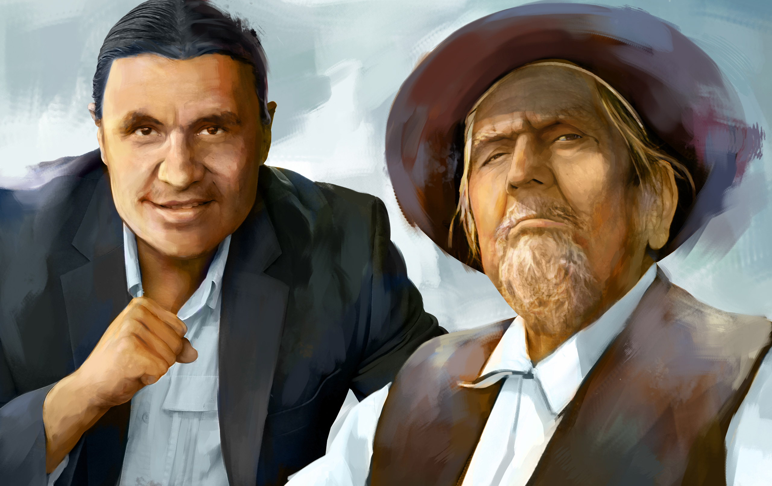 Chae Iron Eyes and Melvin Lee